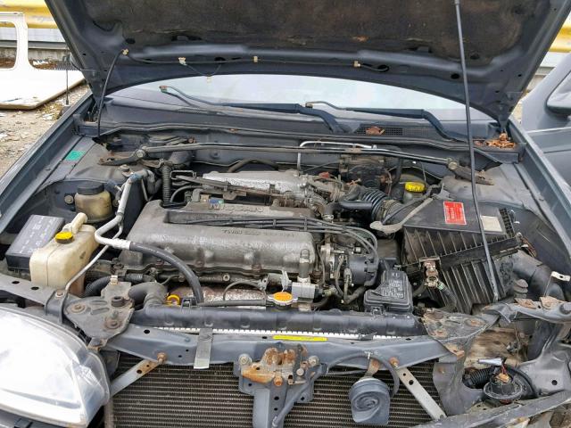 3N1BB51D71L109788 - 2001 NISSAN SENTRA SE GRAY photo 7