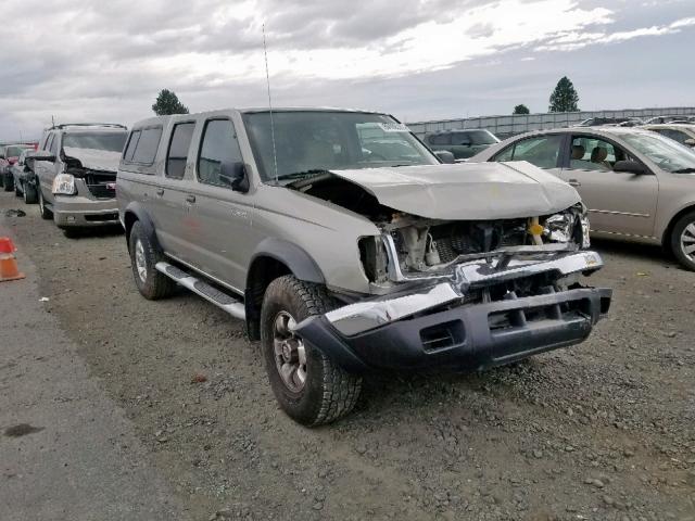 1N6ED27T9YC366861 - 2000 NISSAN FRONTIER C SILVER photo 1