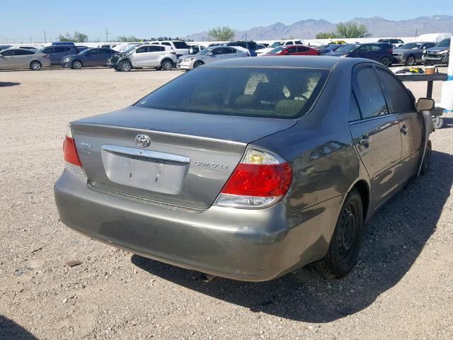 4T1BE32K35U591382 - 2005 TOYOTA CAMRY LE GREEN photo 4