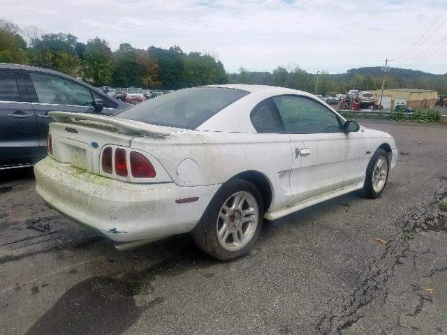 1FALP42X3TF214739 - 1996 FORD MUSTANG GT WHITE photo 4
