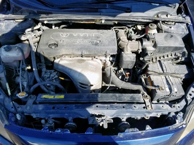 JTKDE167460116610 - 2006 TOYOTA SCION TC ლურჯი ფოტო 7
