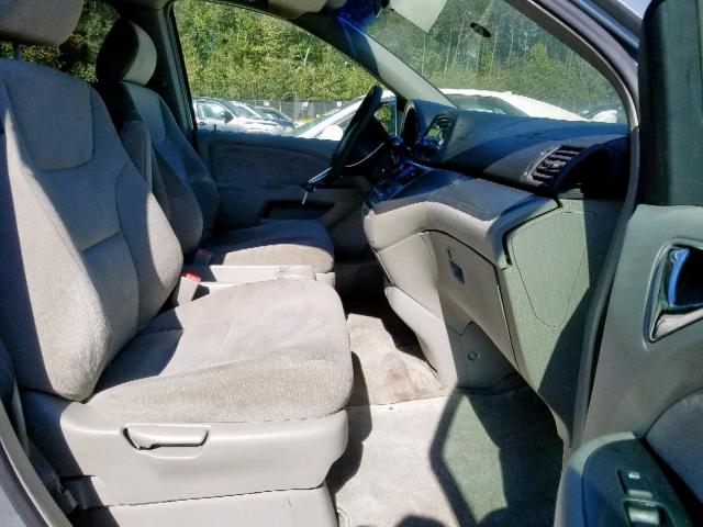 5FNRL38446B028126 - 2006 HONDA ODYSSEY EX SILVER photo 5