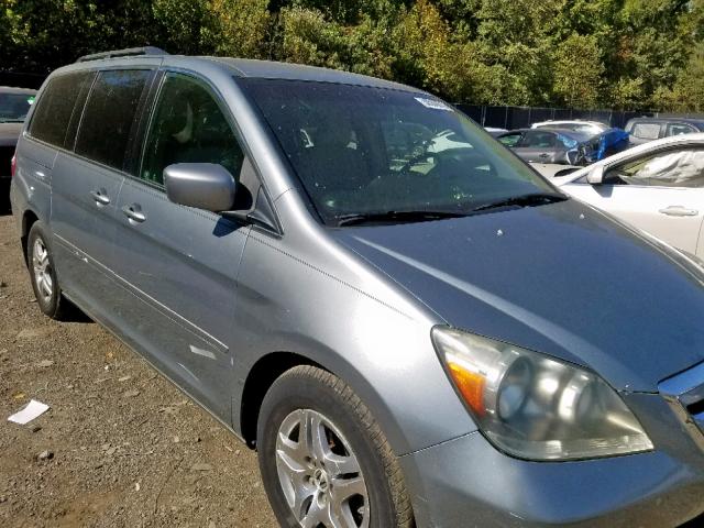 5FNRL38446B028126 - 2006 HONDA ODYSSEY EX SILVER photo 9