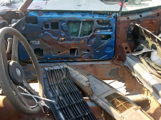 1D67H2B687809 - 1972 CHEVROLET CHEVELLE BLUE photo 5