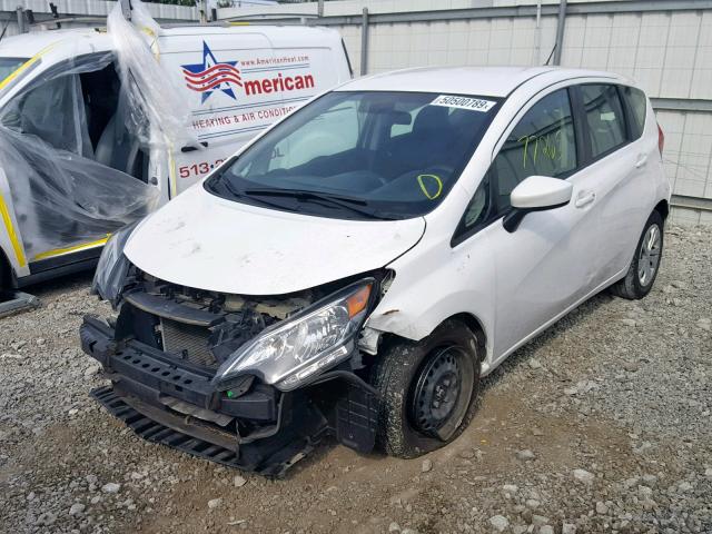 3N1CE2CP9HL380735 - 2017 NISSAN VERSA NOTE WHITE photo 2