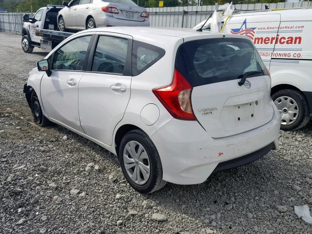 3N1CE2CP9HL380735 - 2017 NISSAN VERSA NOTE WHITE photo 3