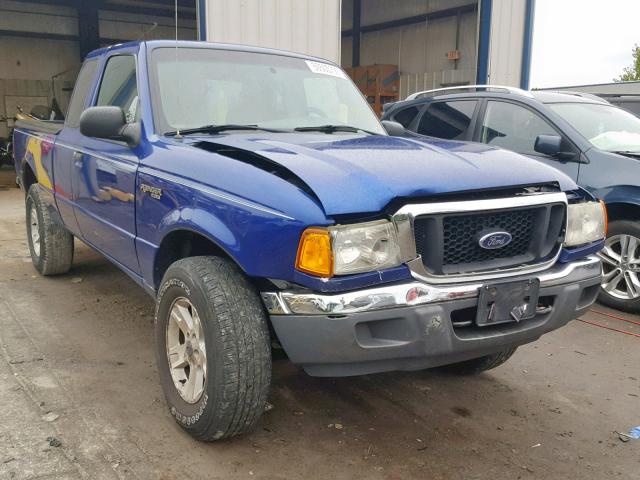 1FTZR15E74PB64446 - 2004 FORD RANGER SUP BLUE photo 1