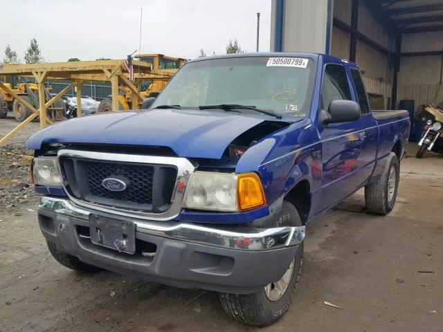 1FTZR15E74PB64446 - 2004 FORD RANGER SUP BLUE photo 2