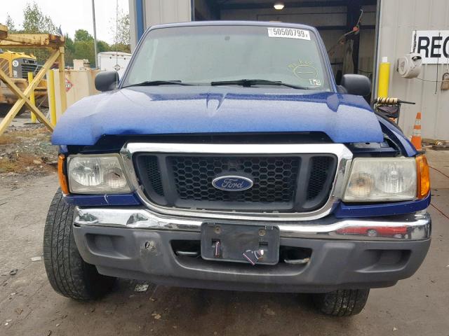 1FTZR15E74PB64446 - 2004 FORD RANGER SUP BLUE photo 9