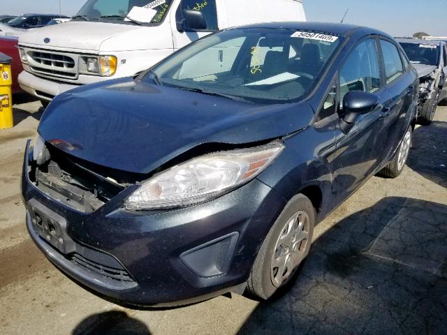 3FADP4AJ4BM229072 - 2011 FORD FIESTA S GRAY photo 2