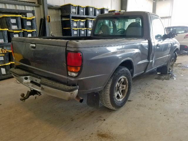 4F4YR12C5YTM27732 - 2000 MAZDA B2500 GRAY photo 4