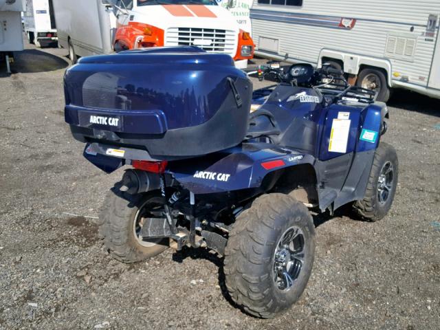 4UF14ATV9ET210424 - 2014 ARCTIC CAT ATV BLACK photo 4