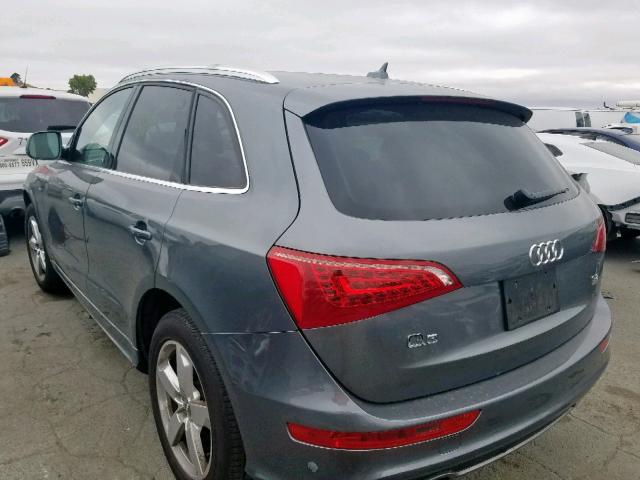 WA1WKAFP4CA045773 - 2012 AUDI Q5 PRESTIG GRAY photo 3