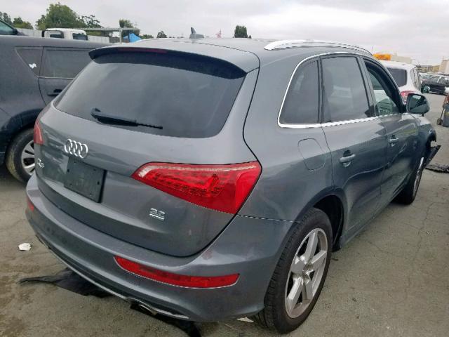 WA1WKAFP4CA045773 - 2012 AUDI Q5 PRESTIG GRAY photo 4