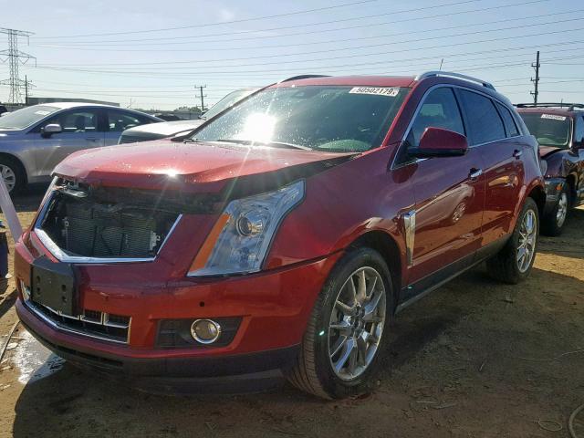 3GYFNCE36FS537919 - 2015 CADILLAC SRX PERFOR RED photo 2
