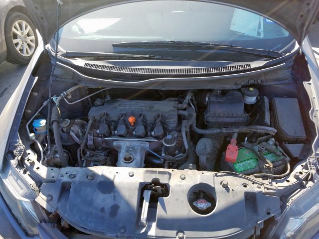 2HGFB2F92FH502732 - 2015 HONDA CIVIC EXL 灰色 照片 7