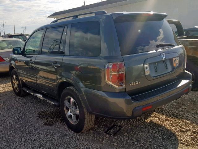 5FNYF18368B043938 - 2008 HONDA PILOT SE GRAY photo 3