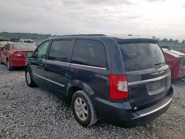 2C4RC1BG9CR348971 - 2012 CHRYSLER TOWN & COU GRAY photo 3