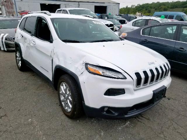 1C4PJLLB2JD538400 - 2018 JEEP CHEROKEE L WHITE photo 1