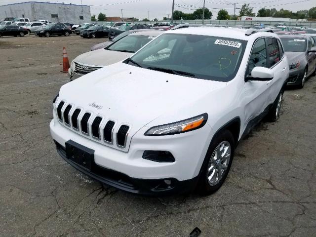 1C4PJLLB2JD538400 - 2018 JEEP CHEROKEE L WHITE photo 2