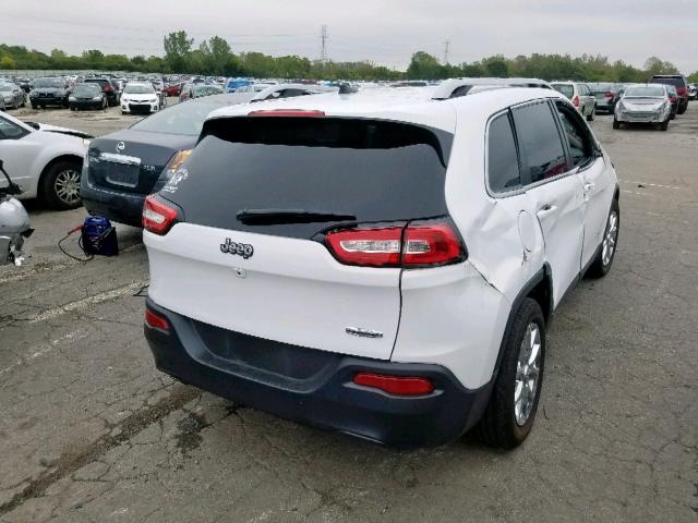 1C4PJLLB2JD538400 - 2018 JEEP CHEROKEE L WHITE photo 4