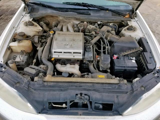 JT8BF28G5W5022767 - 1998 LEXUS ES 300 WHITE photo 7