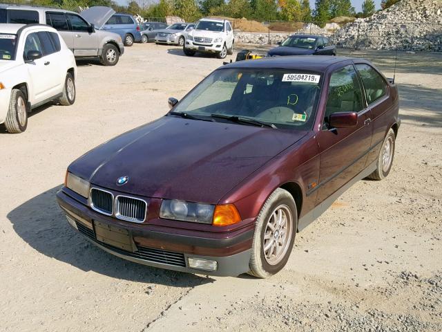 WBACG5328SAM52694 - 1995 BMW 318 TI PURPLE photo 2