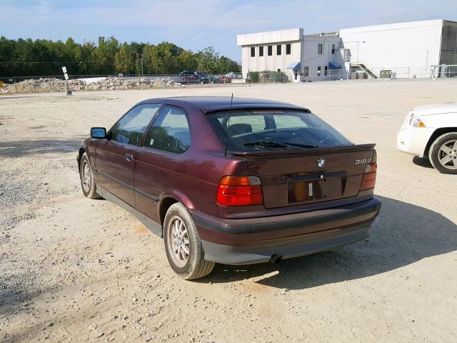 WBACG5328SAM52694 - 1995 BMW 318 TI PURPLE photo 3