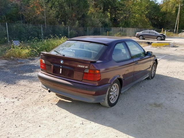 WBACG5328SAM52694 - 1995 BMW 318 TI PURPLE photo 4