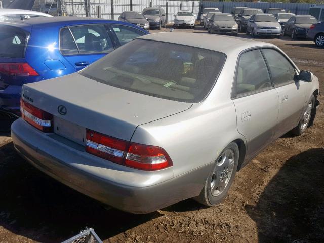 JT8BF28G910322558 - 2001 LEXUS ES 300 TAN photo 4