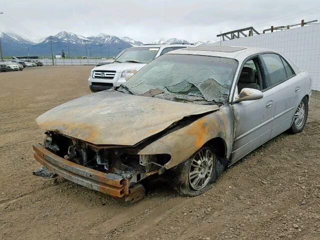 2G4WB52K321107191 - 2002 BUICK REGAL LS BURN photo 2