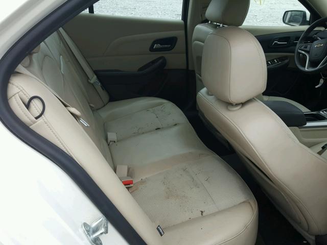 1G11C5SA9DF356649 - 2013 CHEVROLET MALIBU 1LT WHITE photo 6