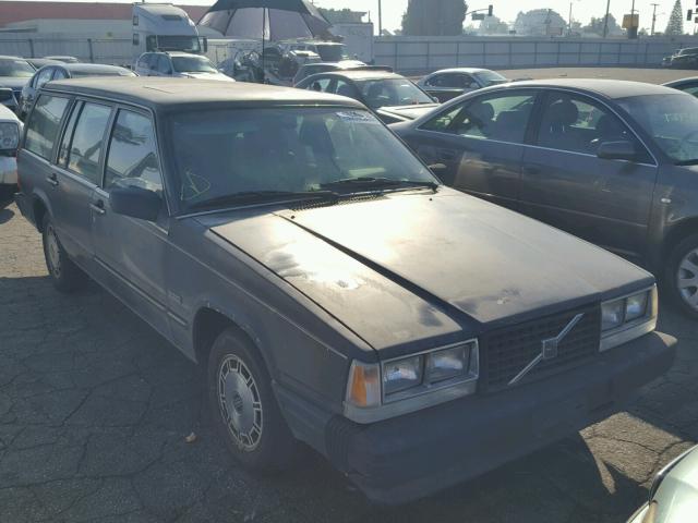 YV1FA8859J1119497 - 1988 VOLVO 740 GLE GRAY photo 1