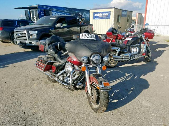 1HD1FCW185Y621143 - 2005 HARLEY-DAVIDSON FLHTCUI BURGUNDY photo 2