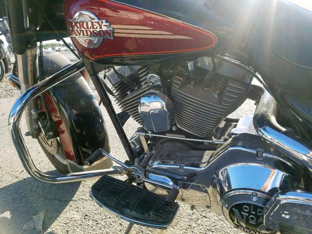 1HD1FCW185Y621143 - 2005 HARLEY-DAVIDSON FLHTCUI BURGUNDY photo 7