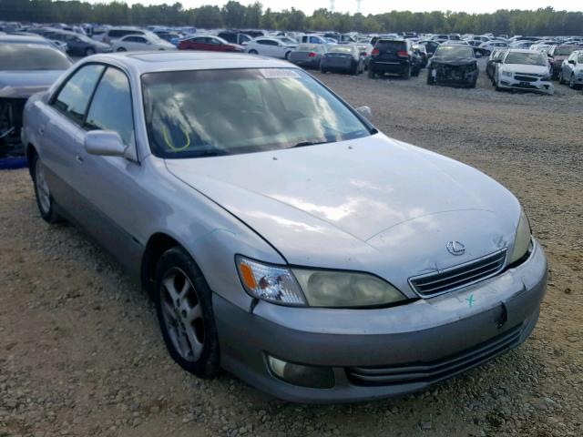 JT8BF28G110334087 - 2001 LEXUS ES 300 SILVER photo 1