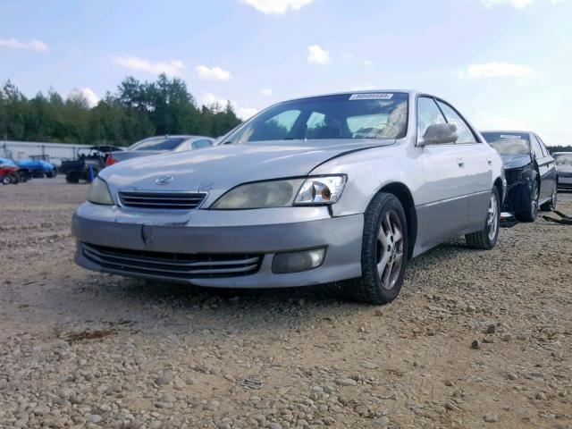 JT8BF28G110334087 - 2001 LEXUS ES 300 SILVER photo 2