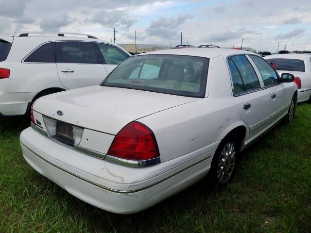 2FAFP74W74X129024 - 2004 FORD CROWN VICT WHITE photo 4