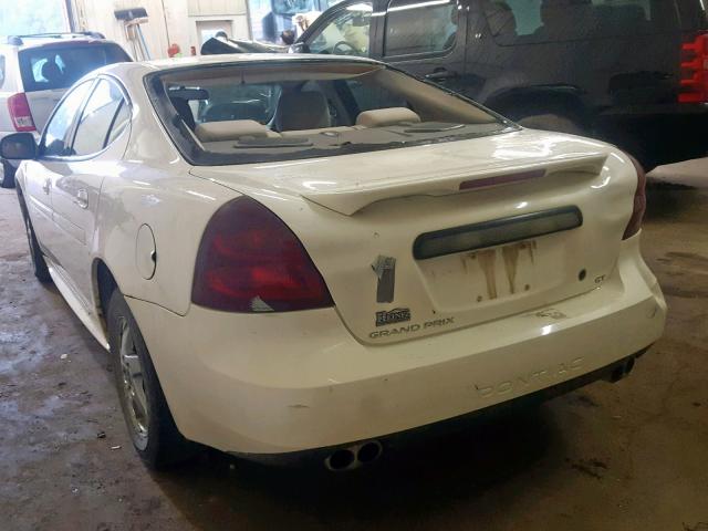 2G2WP522941300619 - 2004 PONTIAC GRAND PRIX WHITE photo 3