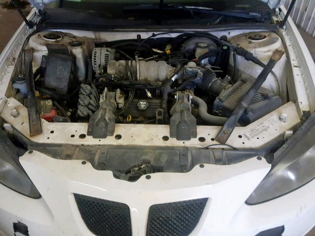 2G2WP522941300619 - 2004 PONTIAC GRAND PRIX WHITE photo 7