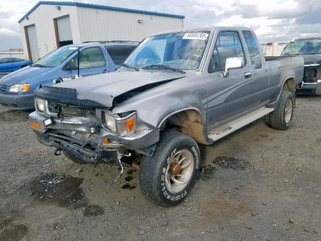 JT4VN13G5R5147758 - 1994 TOYOTA PICKUP 1/2 GRAY photo 2