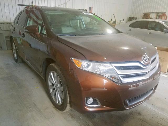 4T3BA3BB4EU059786 - 2014 TOYOTA VENZA LE BROWN photo 1