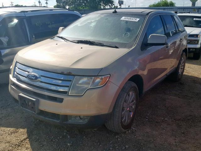 2FMDK39C97BA57800 - 2007 FORD EDGE SEL P GOLD photo 2