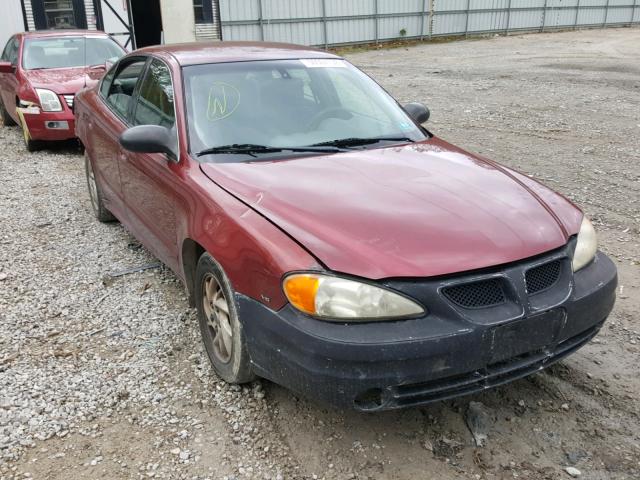 1G2NF52E43C178589 - 2003 PONTIAC GRAND AM S RED photo 1