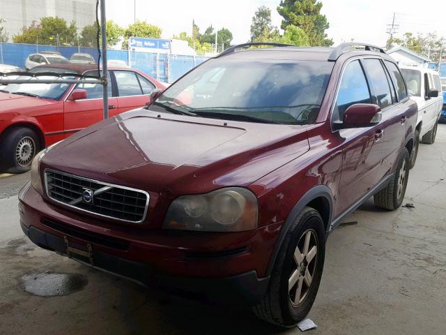 YV4CY982871344872 - 2007 VOLVO XC90 3.2 BURGUNDY photo 2