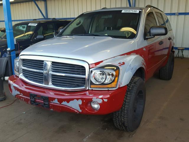 1D4HB48D05F513669 - 2005 DODGE DURANGO SL TWO TONE photo 2