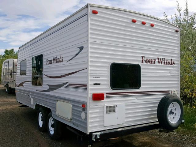 47CTFEK287M430402 - 2007 THOR FOURWINDS WHITE photo 3