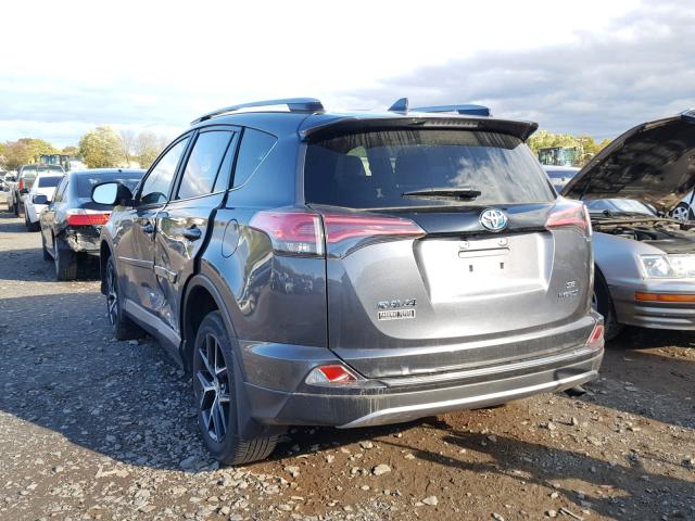 JTMJJREV5HD098697 - 2017 TOYOTA RAV4 HV SE GRAY photo 3