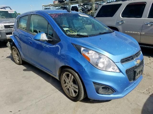 KL8CB6S92EC443643 - 2014 CHEVROLET SPARK LS BLUE photo 1