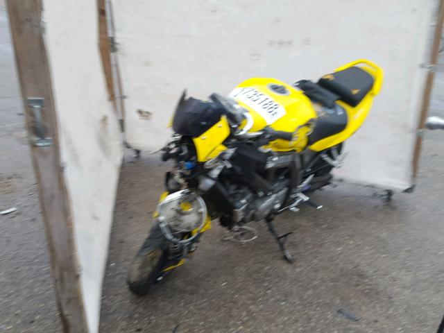 JS1VP53A352101932 - 2005 SUZUKI SV650 YELLOW photo 2